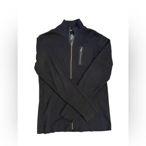 Guess Men’s Knit Zip Up Casual Zip Up Sz XL